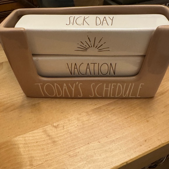 Rae Dunn Ceramic Perpetual Calendar - Picture 10 of 14